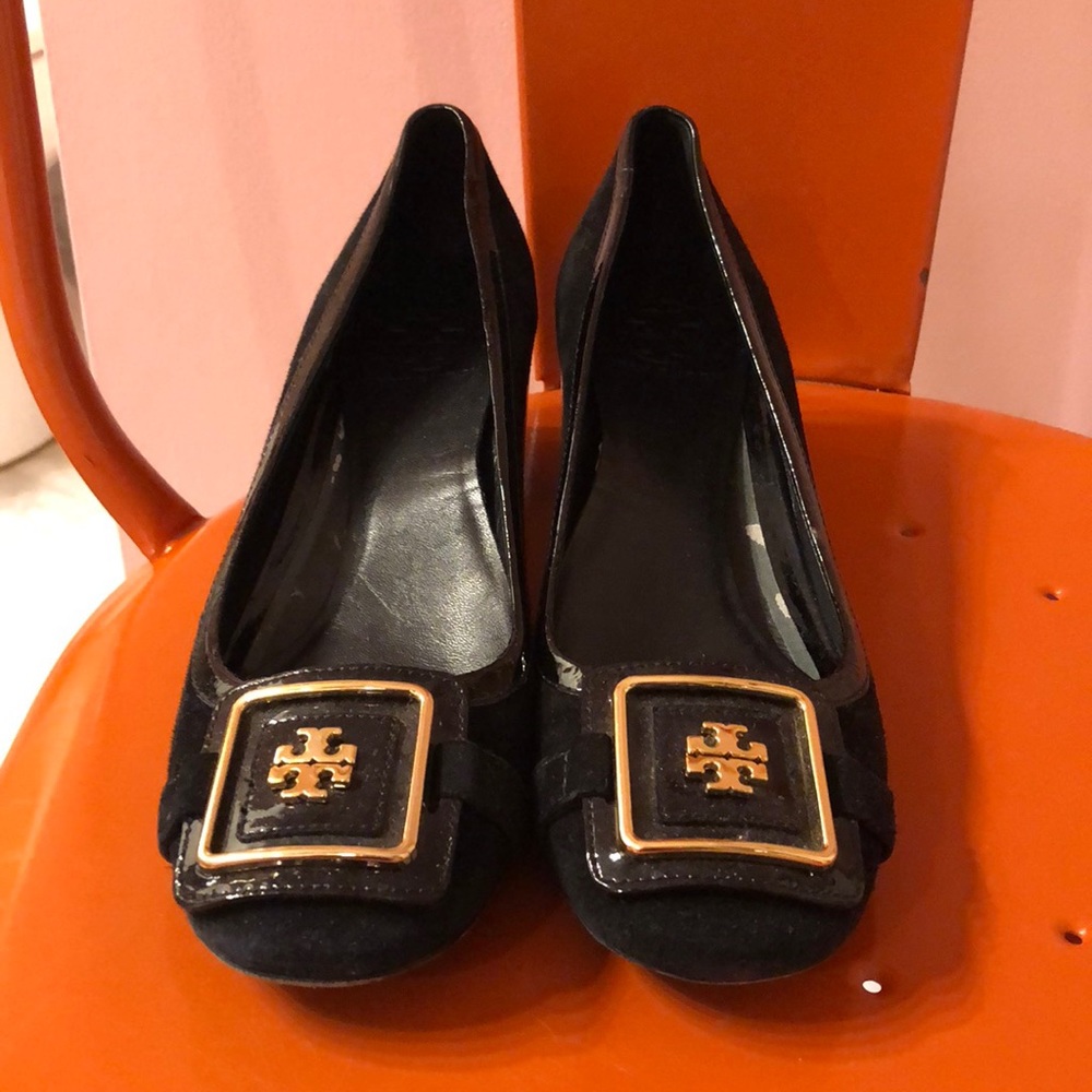 Tory Burch heel shoes.